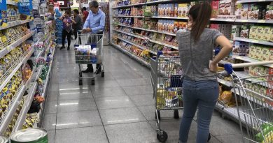Las ventas en supermercados vuelven a desplomarse y cayeron el 11,4% en febrero
