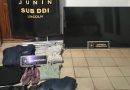 En un allanamiento recuperaron un televisor que había sido sustraído