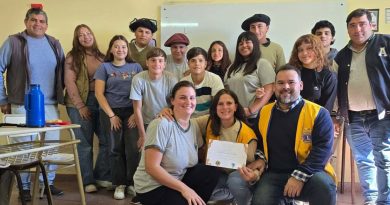 El Club de Leones difundió su labor en la Secundaria Agraria de Las Toscas