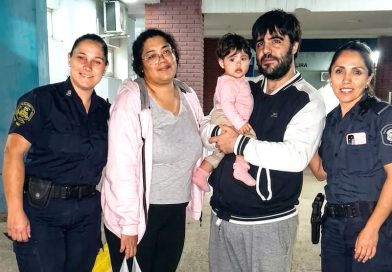 Dos mujeres policías salvaron la vida de una beba en General Pinto