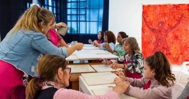 Se realizó el taller “Se rompió”, una propuesta para crear, compartir y expresarse a través del arte